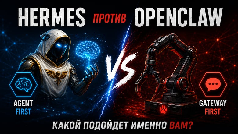 Hermes против OpenClaw — когда и какой агент использовать